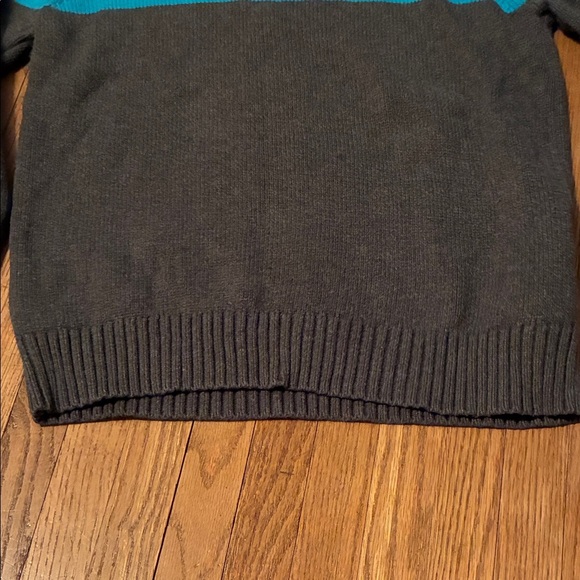 Tommy Hilfiger Kids Sweater - Navy and Teal Stripes - Picture 6 of 11